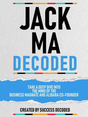 cover image of Jack Ma Decoded